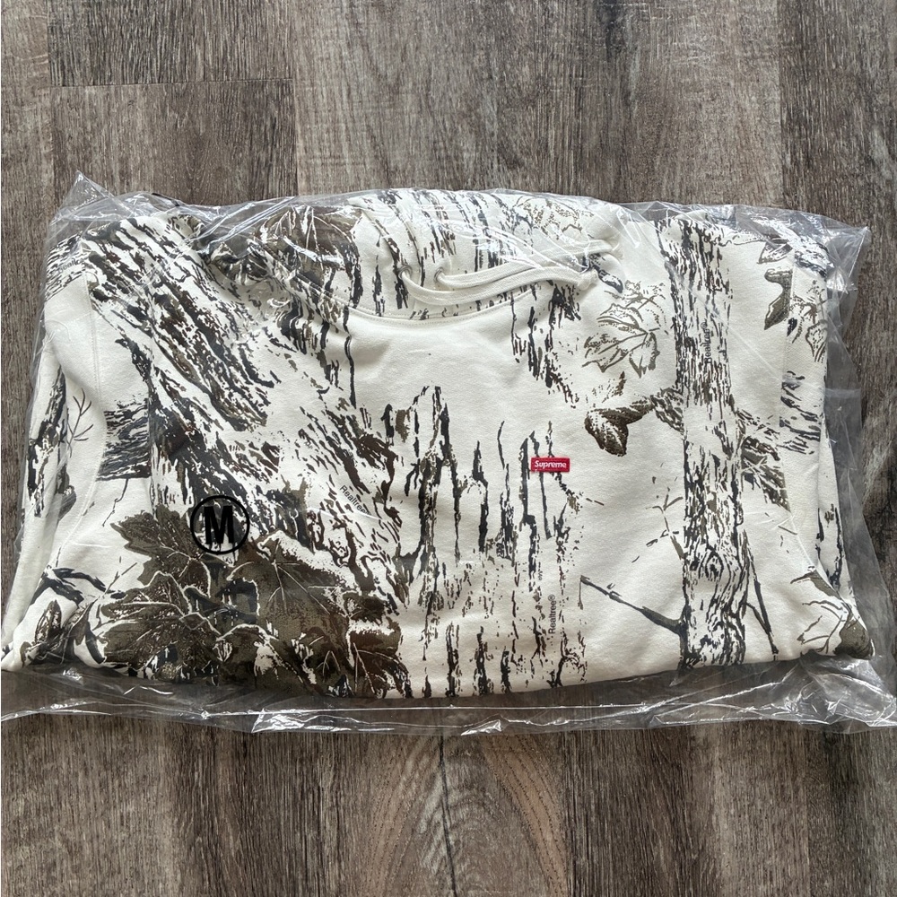 Supreme Small Box Snow Camo Hoodie